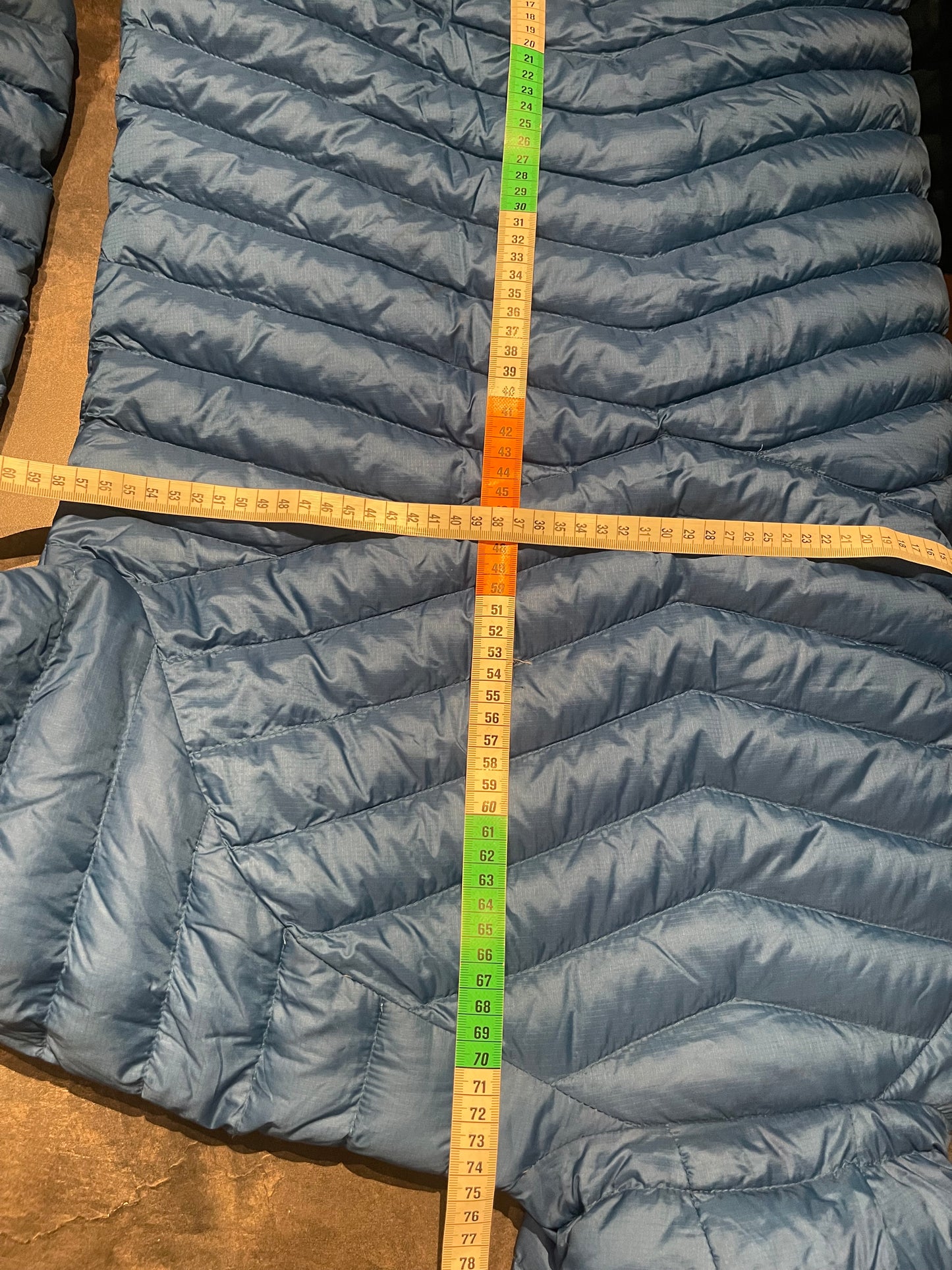 Daunen Jacke von Bergans (M Herren) blau