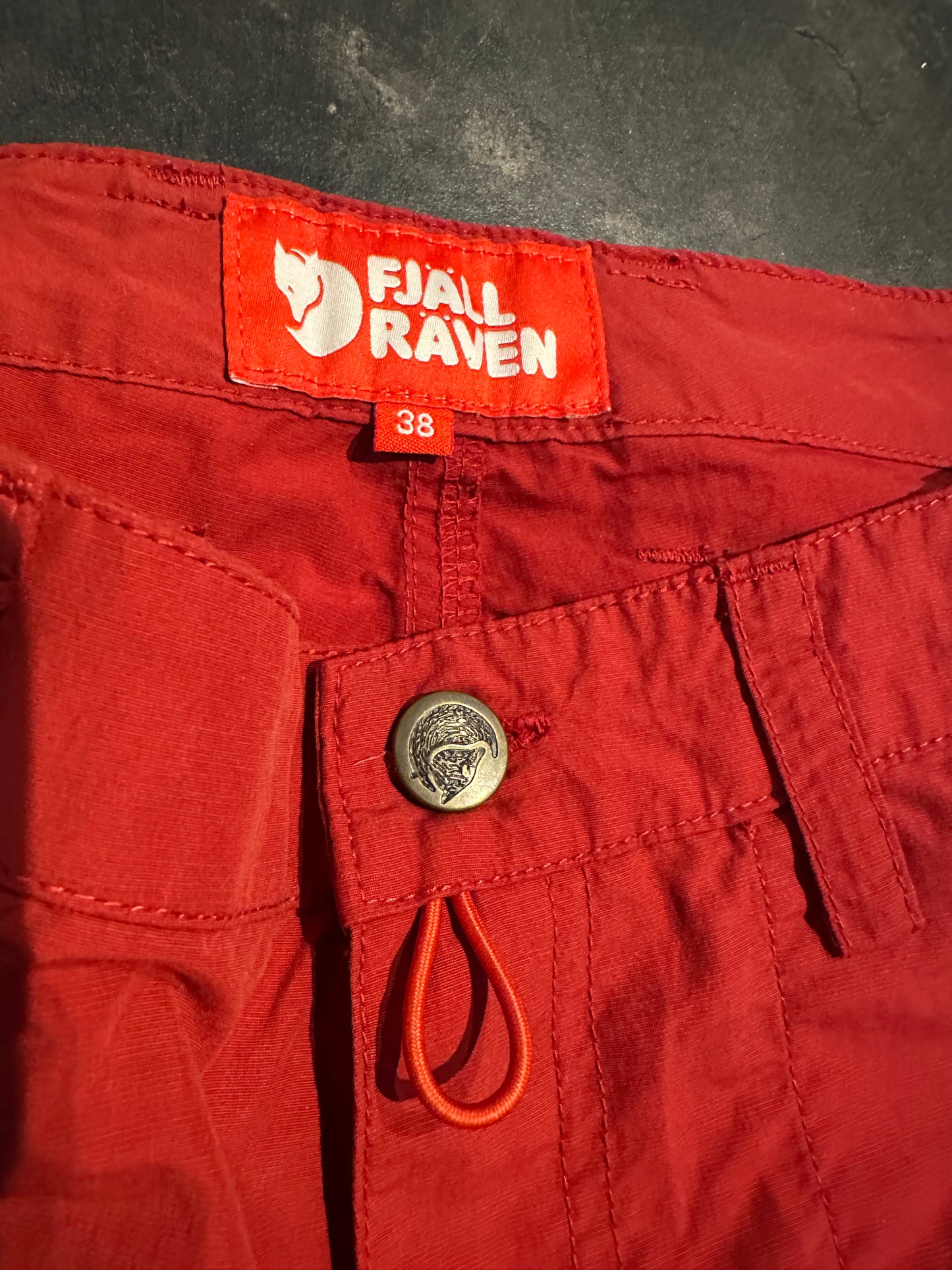 Shorts von Fjällräven (M :38 Damen) kurze Hose rot