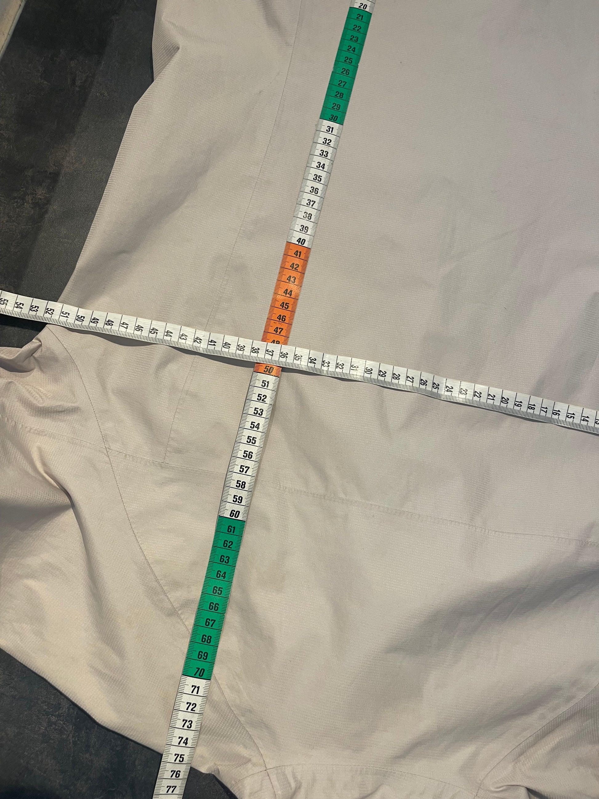 Regen Jacke von Salewa (L Damen) wasserdicht hellbeige / creme - wanderlich.com