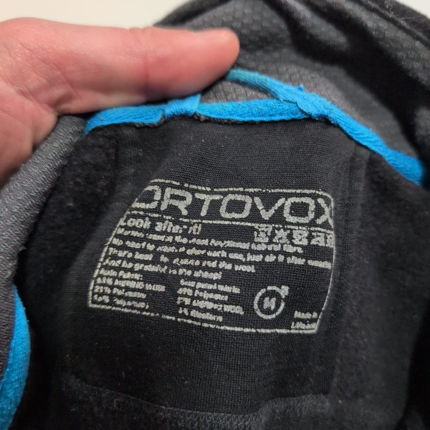 Ortovox Jacke aus Schurwolle (M Herren) Merino schwarz