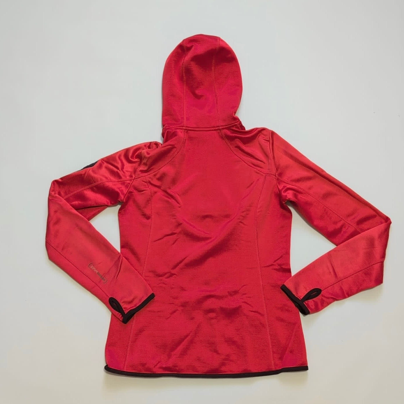 Ortovox Fleece Jacke Merino inside (M Damen) Hoodie korallenrot