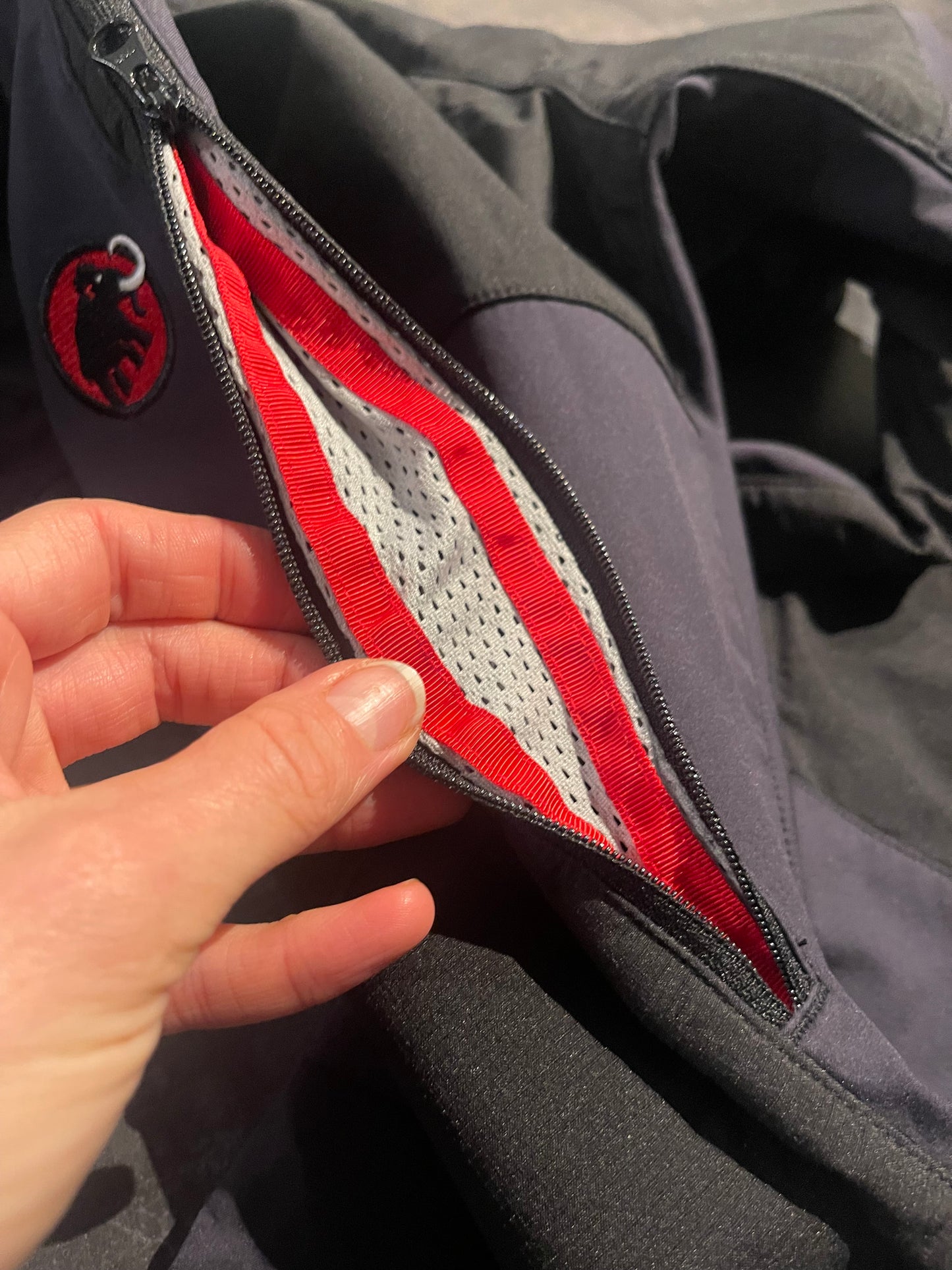 Touren Hose Mammut (M Damen) Softtech gefüttert schwarz