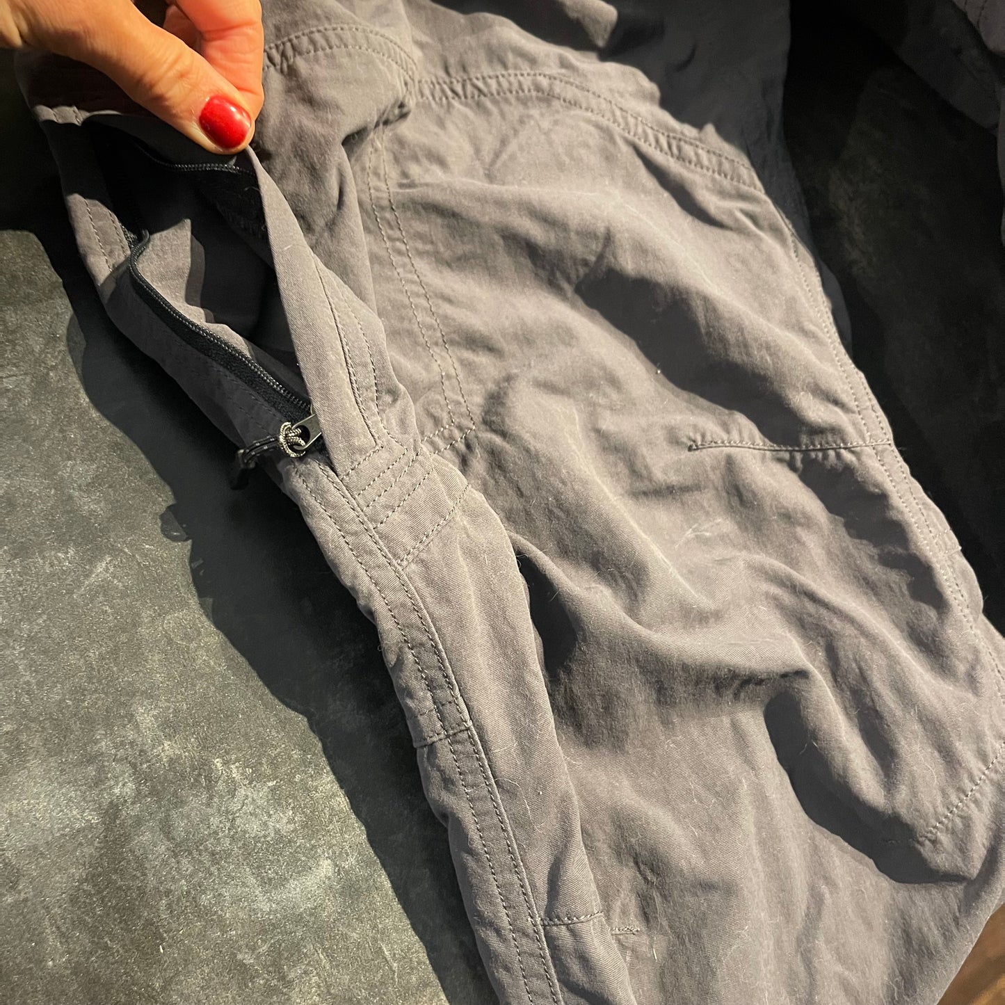 Robuste Trekking Hose von Haglöfs (S Herren) Climatic grau