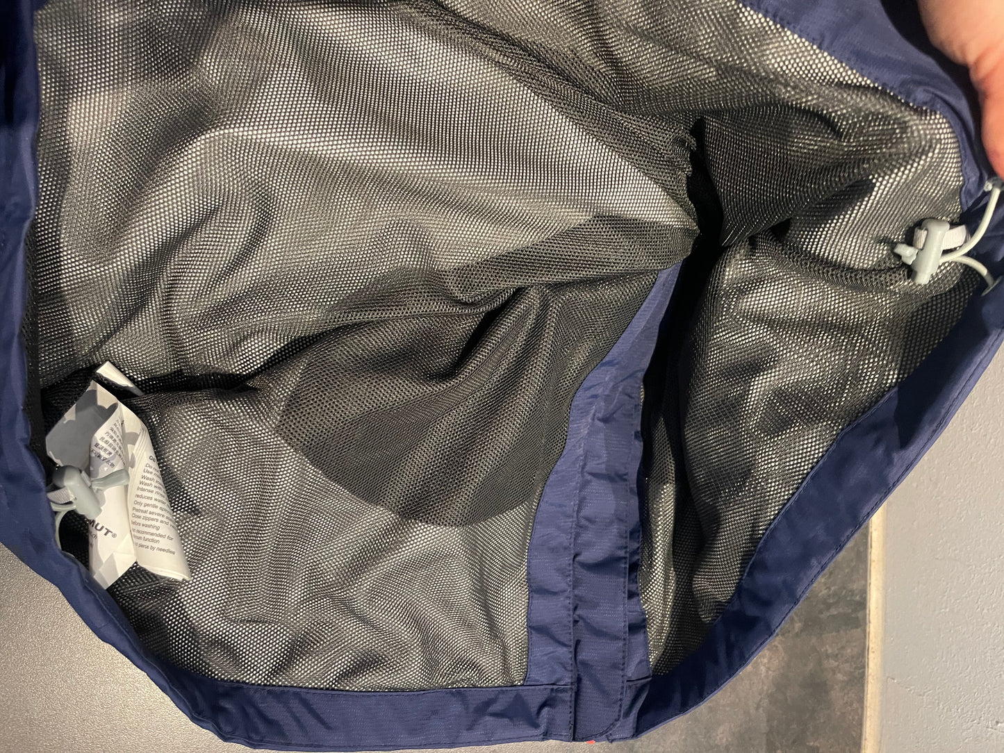 Hardshell Jacke von Mammut (L Herren) 3-lagig blau wasserdicht