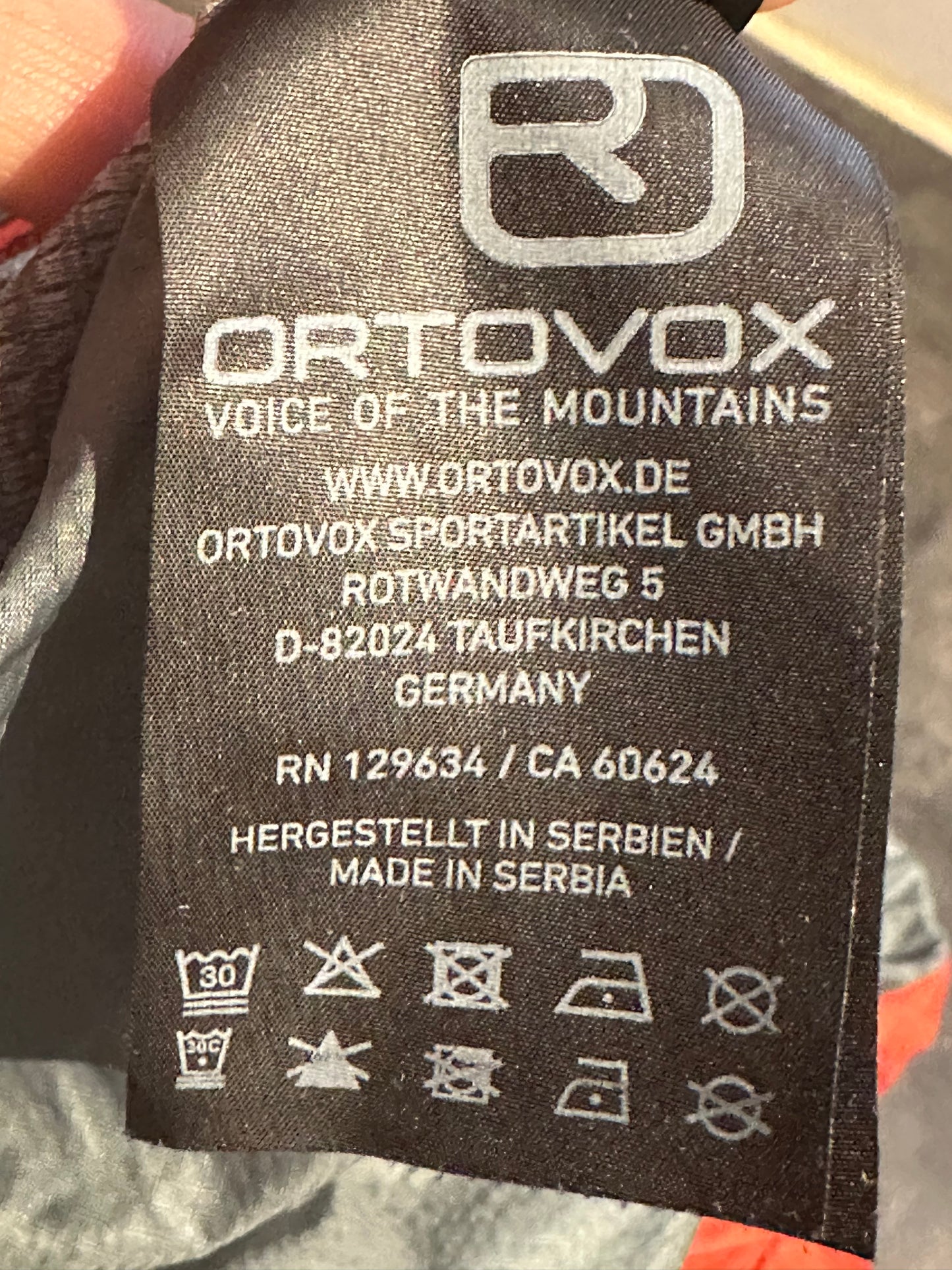 Wolle /Daunen Wende Jacke Ortovox (L Damen) Terrakotta Olive