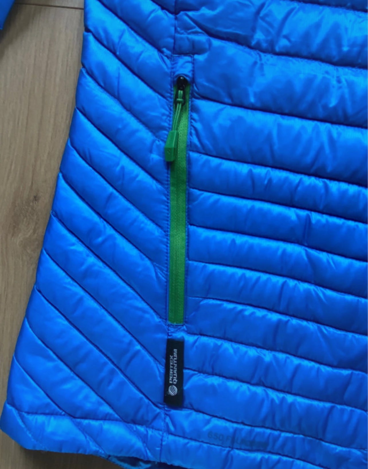 Daunen Jacke von Vaude (XL /52 Damen) wasserabweisend blau