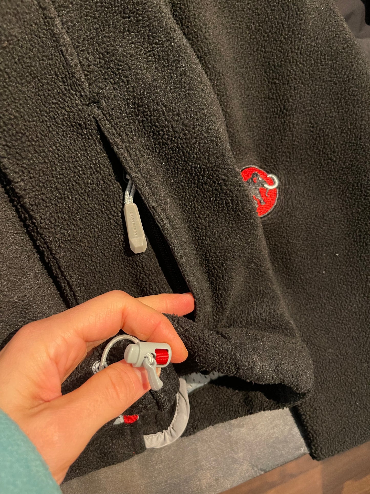 3in1 Jacke von Mammut (S/M Damen) Regenjacke + Windstopper Fleece schwarz