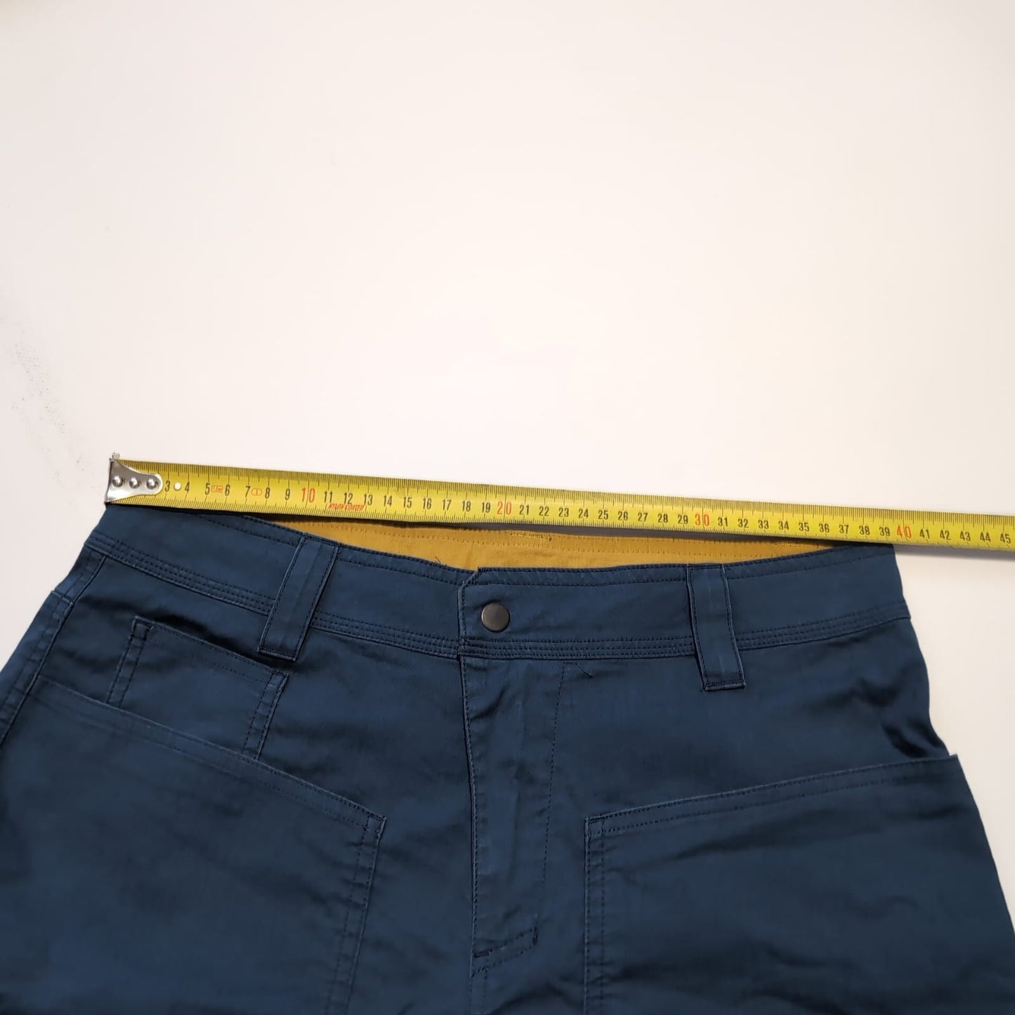 Trekking- Hose von Ortovox Baumwolle mit Merino (S Herren / M Damen) blau