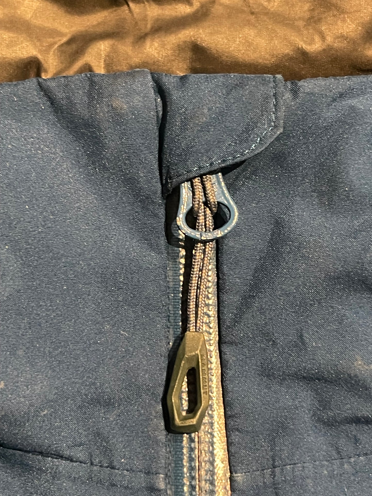 Leichte Hardshell Jacke von Mammut Goretex (L Herren) blau