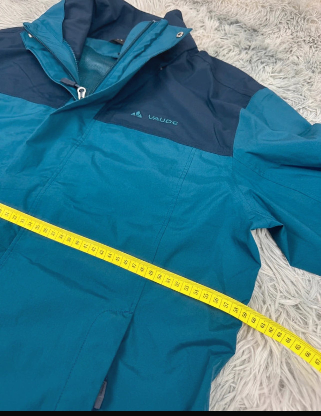 Regen Jacke von Vaude (L Herren ) blau