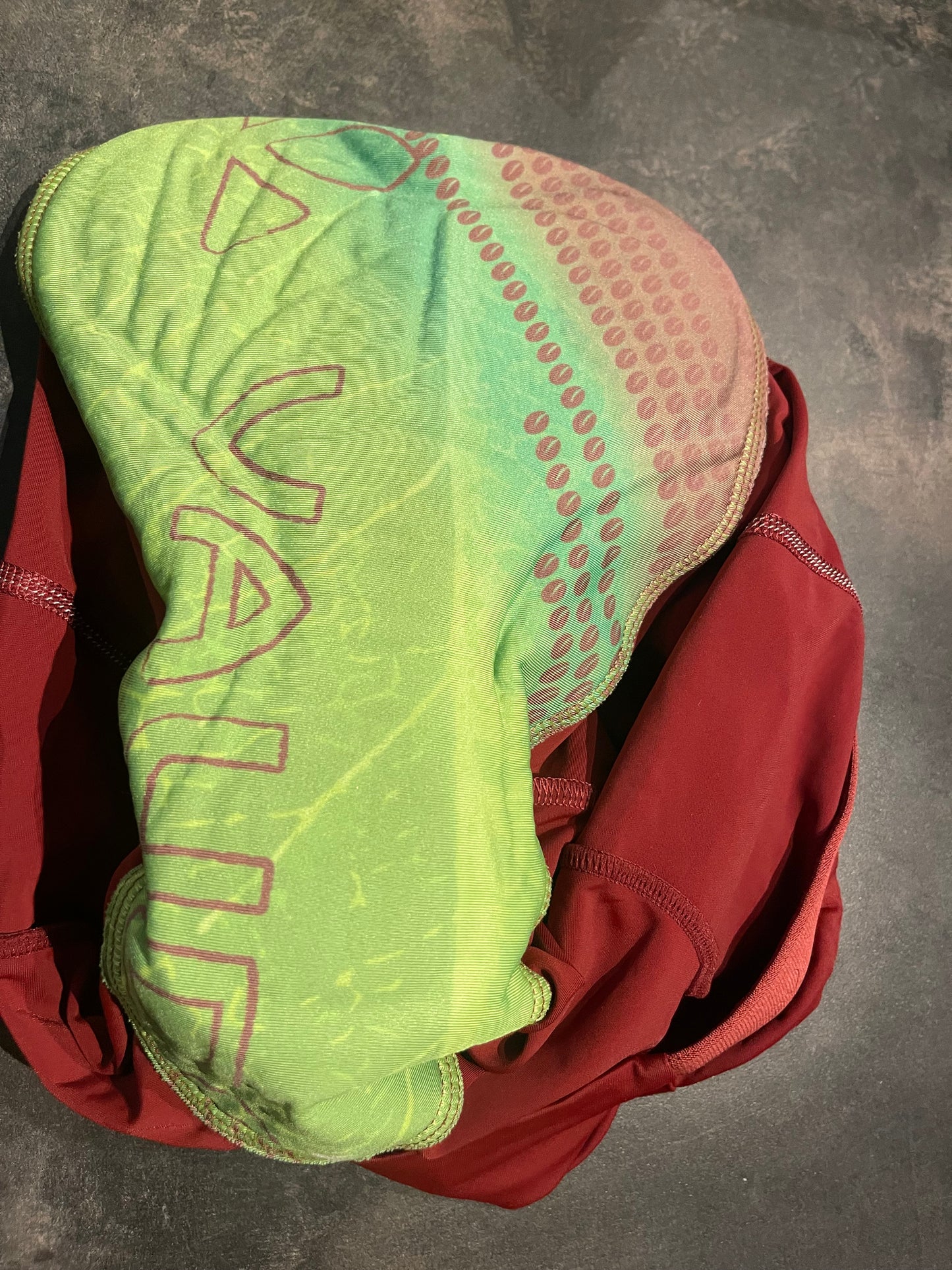 Gepolsterte kurze Radhose von Vaude (S/ 38 Damen) rot - wanderlich.com