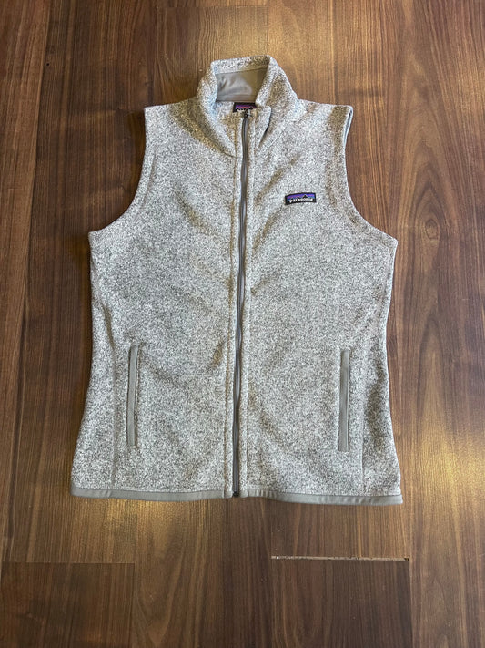 Patagonia Weste (M Damen) Strickoptik Better Fleece grau