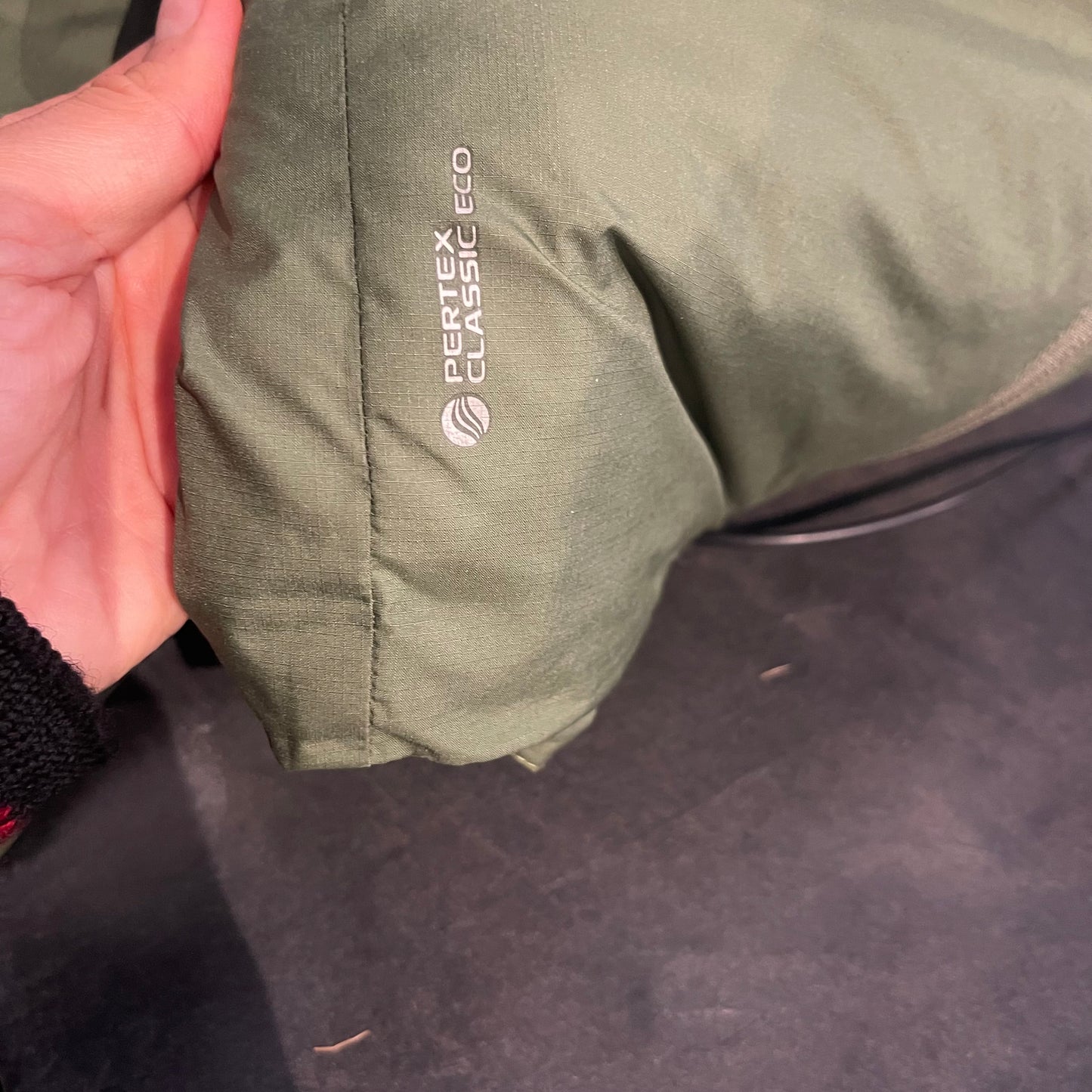 Warme Isolations Jacke von Haglöfs (M Herren) Barrier Pertex grün