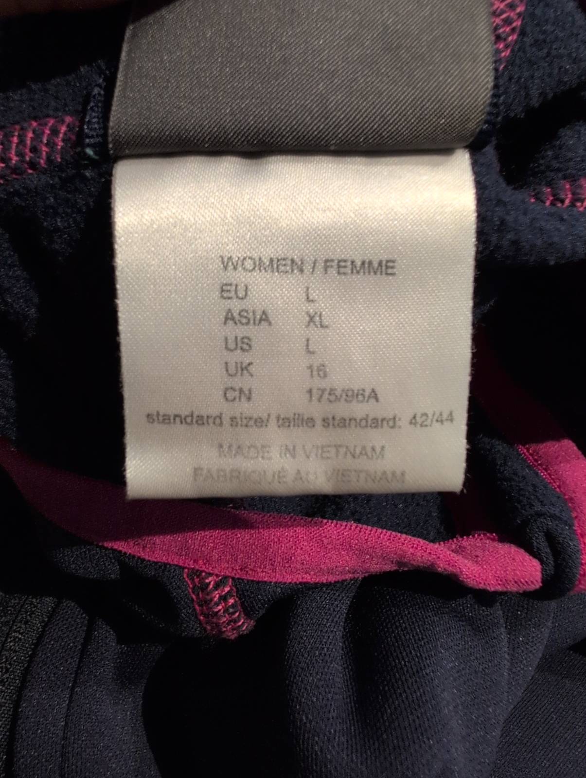 Kapuzen Jacke von Jack Wolfskin (L Damen) Fleece dunkelblau - wanderlich.com