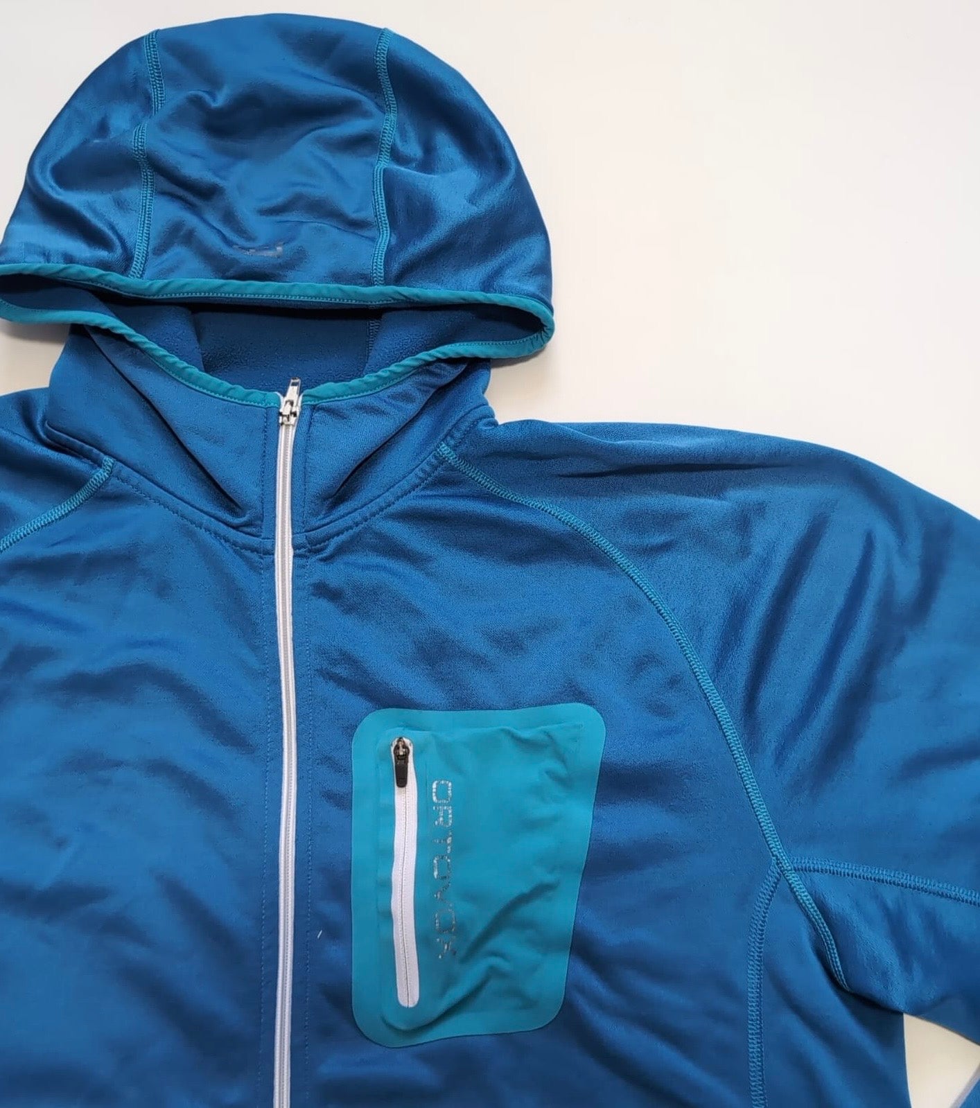 Jacke Ortovox Merino inside (XXL Herren) Zip Hoodie blau - wanderlich.com