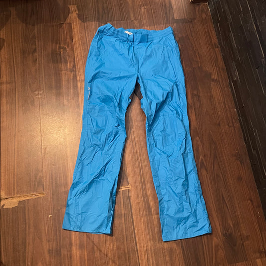 Rad Regenhose von Vaude (L / XL Damen) Hardshell Hose blau