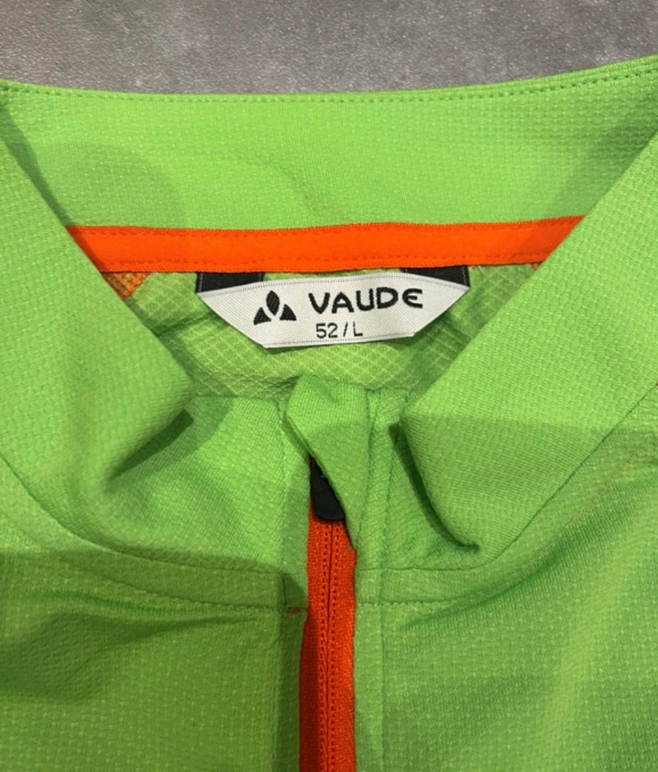 1/3 Zip T-Shirt (L Herren) von Vaude grün