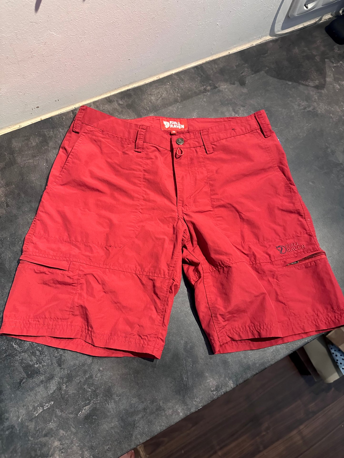 Shorts von Fjällräven (M :38 Damen) kurze Hose rot