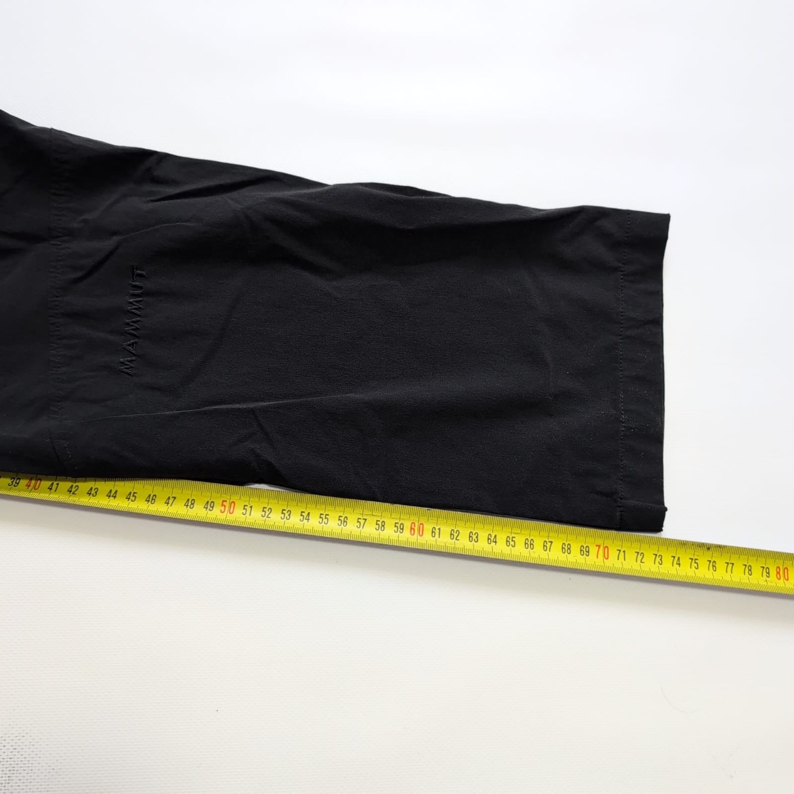 Trekking Hose von Mammut (XS Damen) leichtes Stretch Softshell schwarz - wanderlich.com