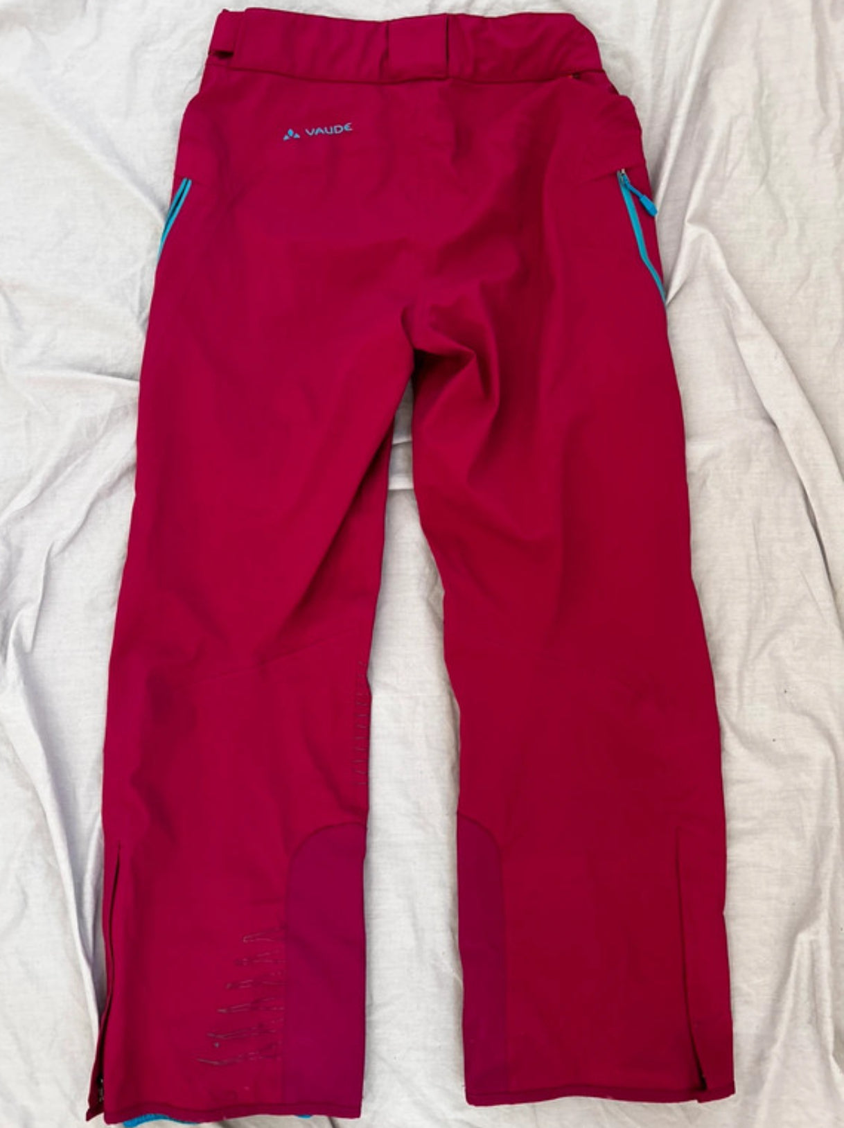 Skitouren Hose von Vaude (M/ L Damen) 3L Hardshell Magenta pink