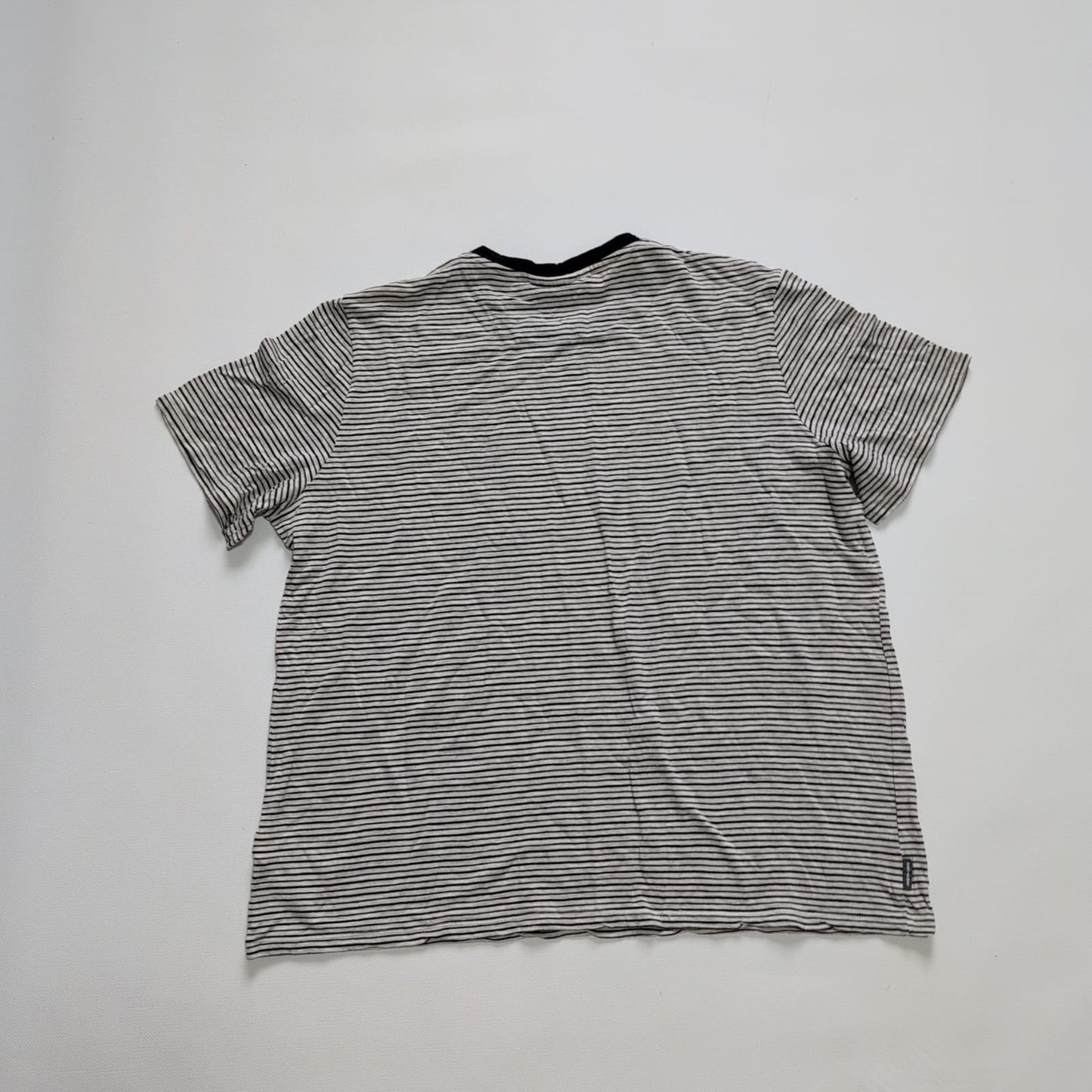 T-Shirt von Icebreaker Merino (XL Damen) weiß gestreift - wanderlich.com