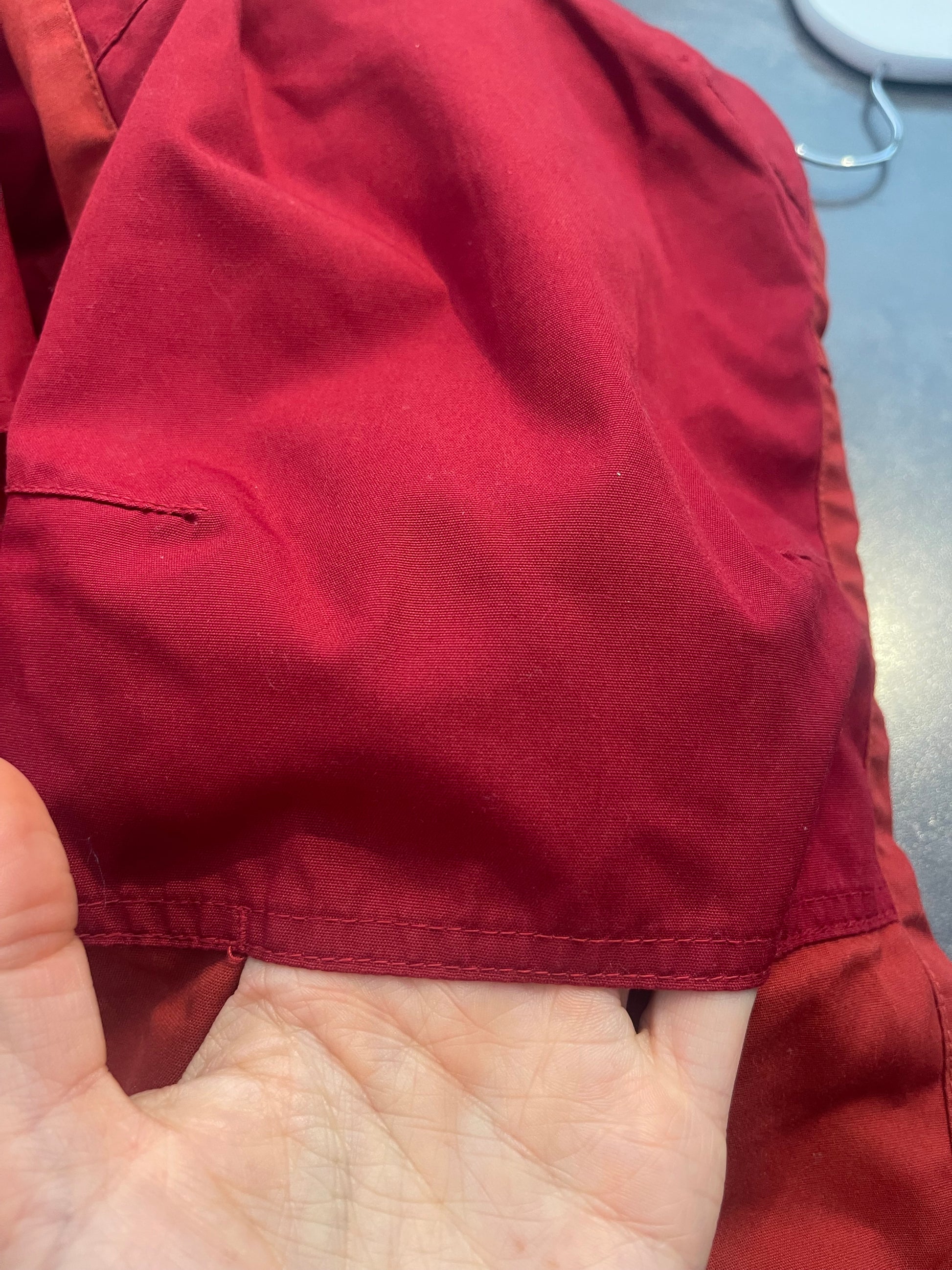 Trekking Hose Fjällräven Barents Pro G-1000 (L /40 Damen) rot - wanderlich.com