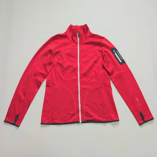 Ortovox Fleece Jacke (XL Damen) Merino inside rot