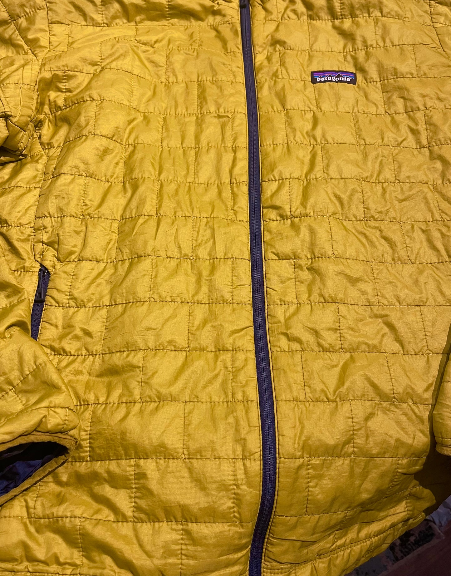 Patagonia Nano Puff Jacke (L Herren) Steppjacke Primaloft Isolation gelb