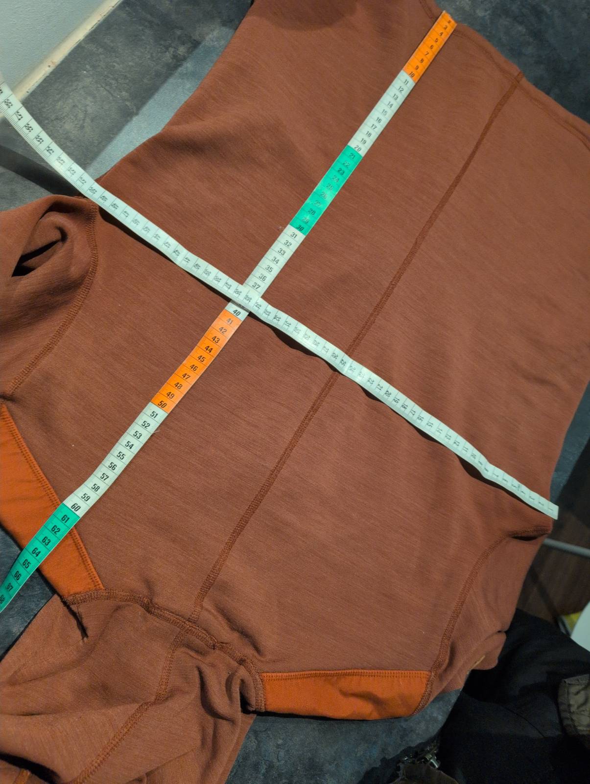 Jacke von Fjällräven (M Damen) Keb Fleece mit Wolle rostfarbig