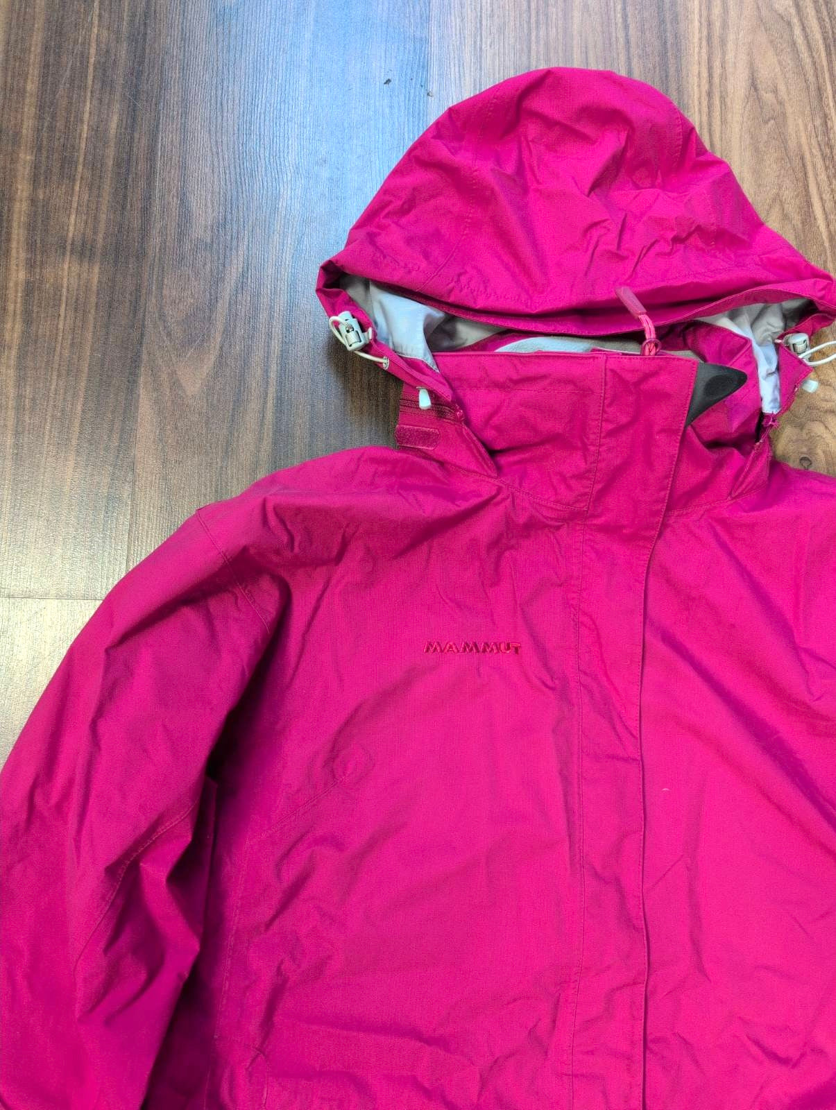 Hardshell Jacke von Mammut (XL Damen) 3-lagig pink wasserdicht - wanderlich.com