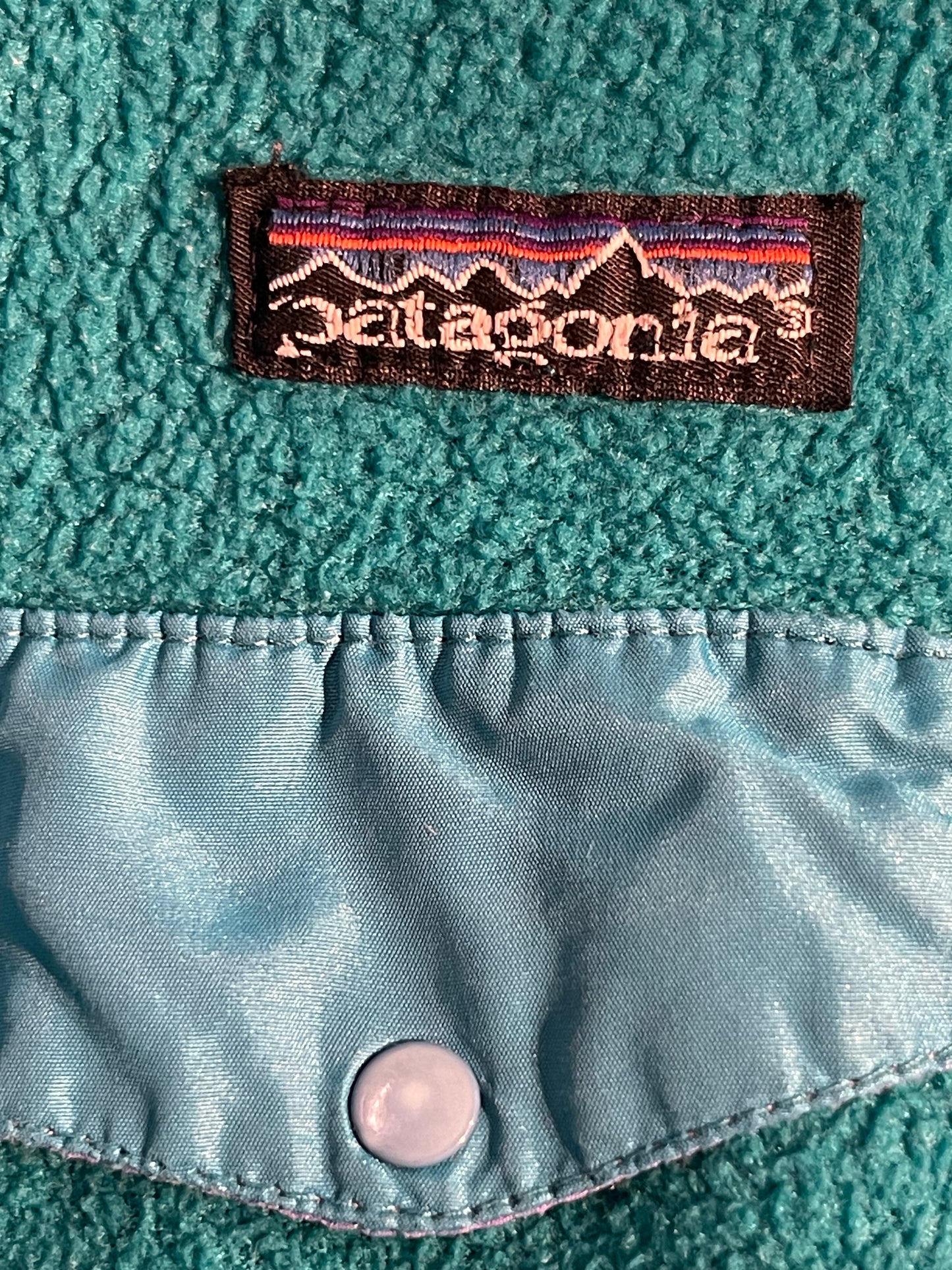 Patagonia Fleece Pullover (XL Herren) Sweatshirt Synchilla türkis