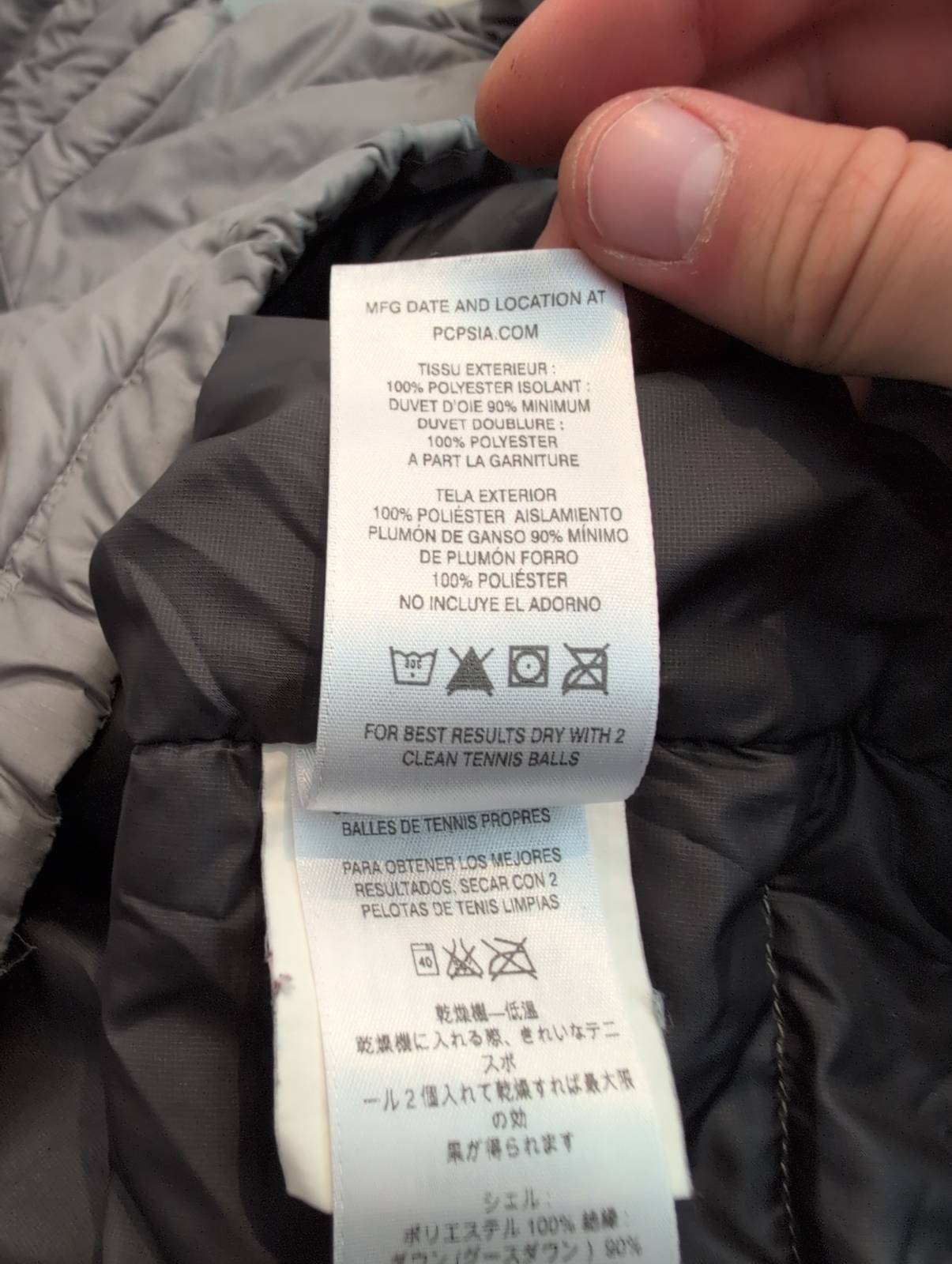 Patagonia Daunen Jacke (XL Herren) wasserabweisend grau - wanderlich.com