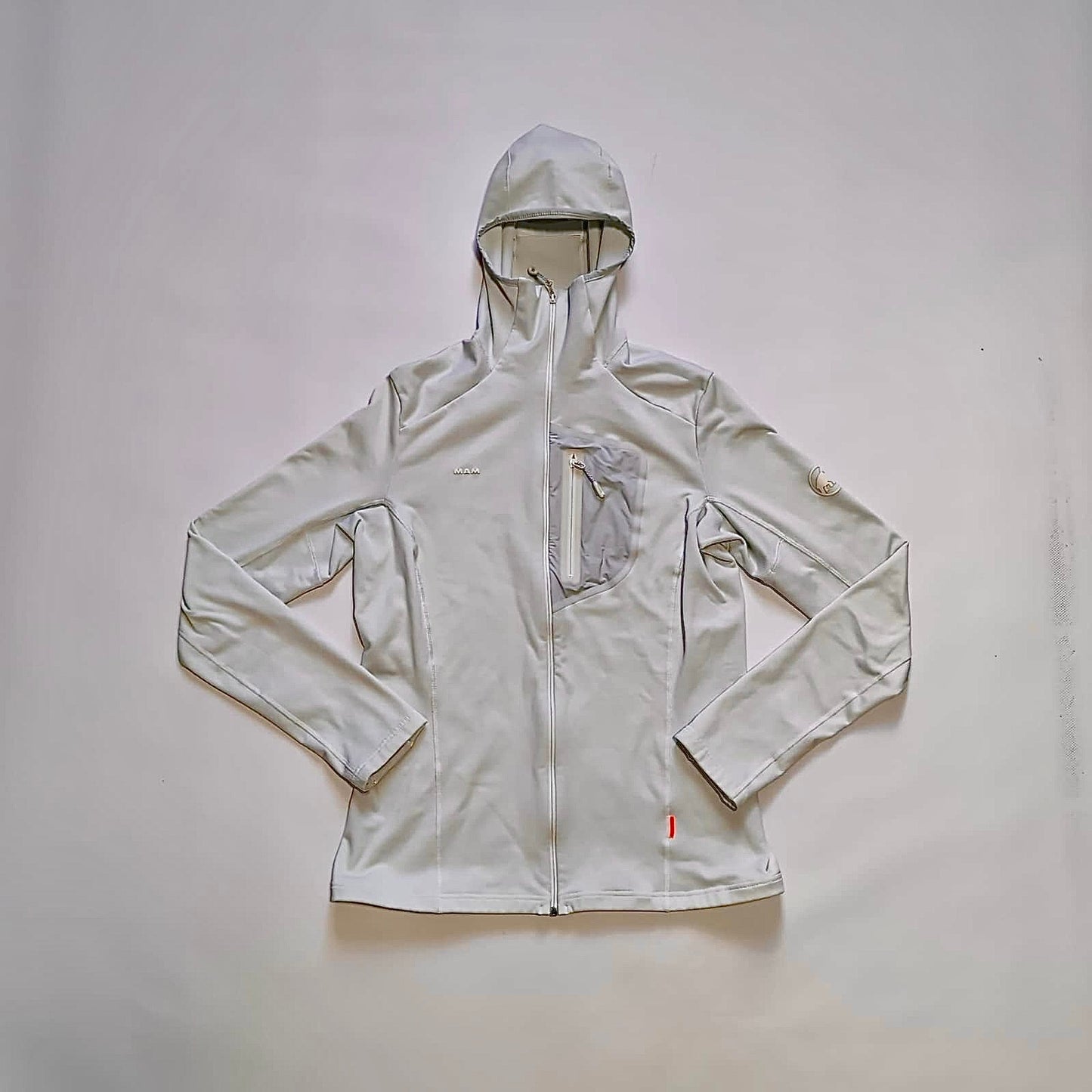 Fleece Jacke von Mammut (M Damen) Hoodie weiß