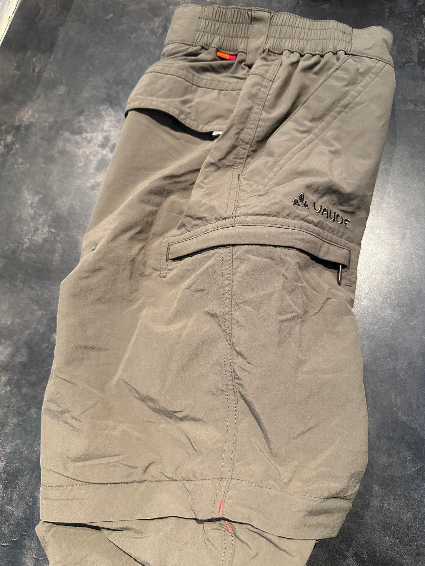 Zip Off Hose von Vaude (M: 50 Herren) 2in1 khaki