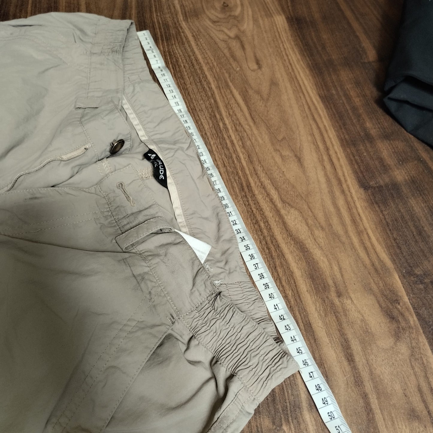 Zip Off Hose von Vaude (Herren 3XL: 56) 2in1 beige