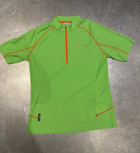 1/3 Zip T-Shirt (L Herren) von Vaude grün