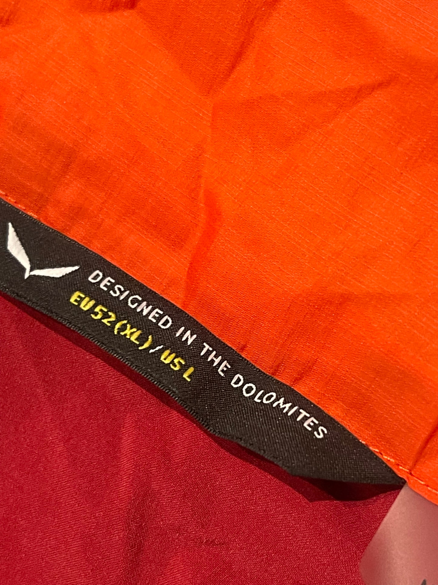 Hybride Lauf Weste von Salewa (XL Herren) orange