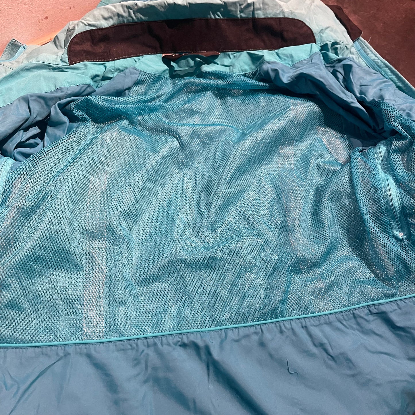 Regen Jacke von Vaude (S :36 Damen) türkis blau