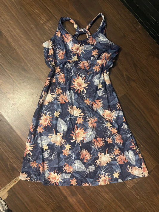 Kleid Patagonia (Damen L) blau bunt - wanderlich.com
