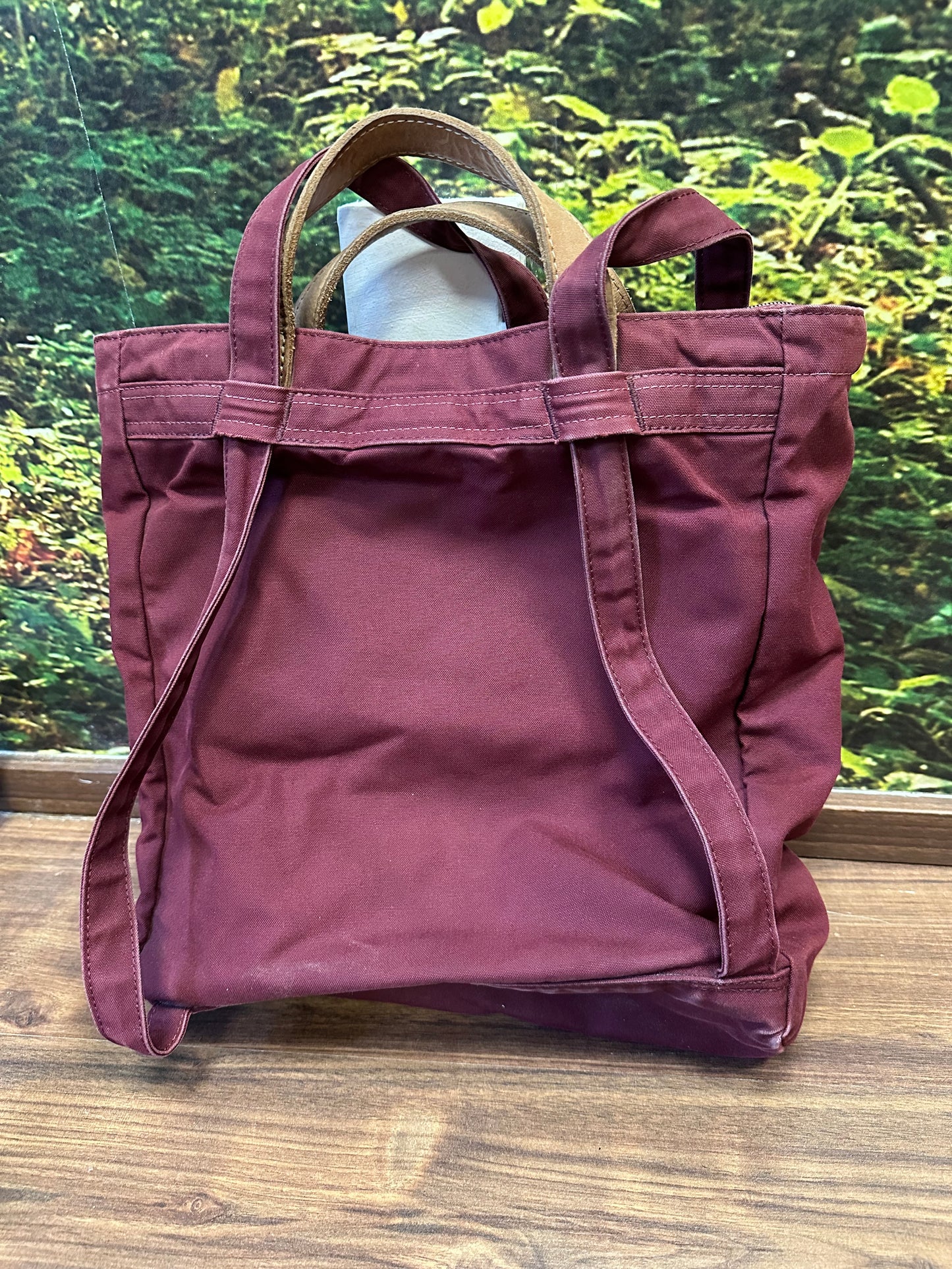 Tasche / Rucksack Fjällräven G-1000 Tote Bag No.1 Bordeaux