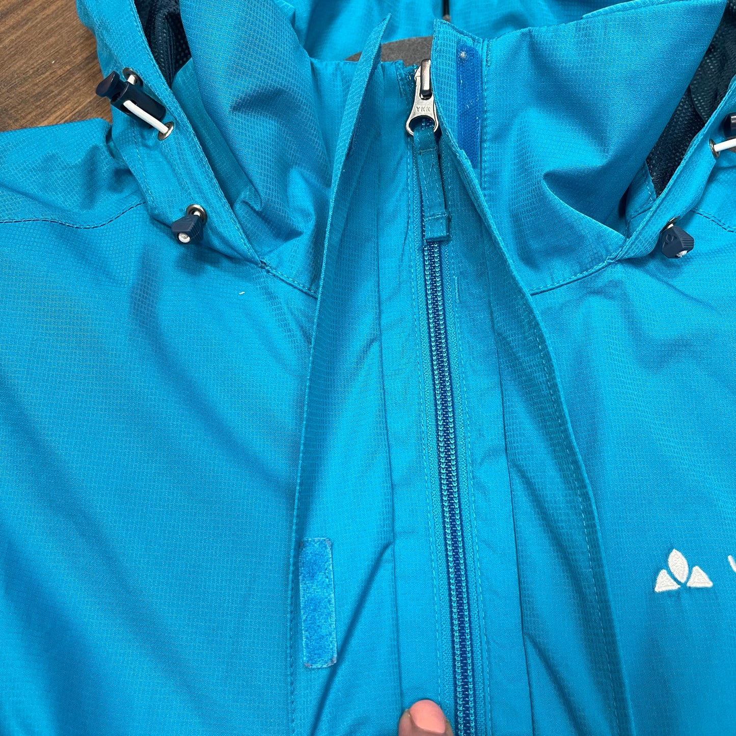 Regen- Jacke von Vaude (S Damen) blau