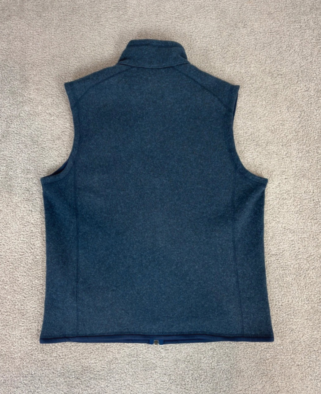Strickoptik Weste von Patagonia (L Herren) Better Fleece dunkelblau