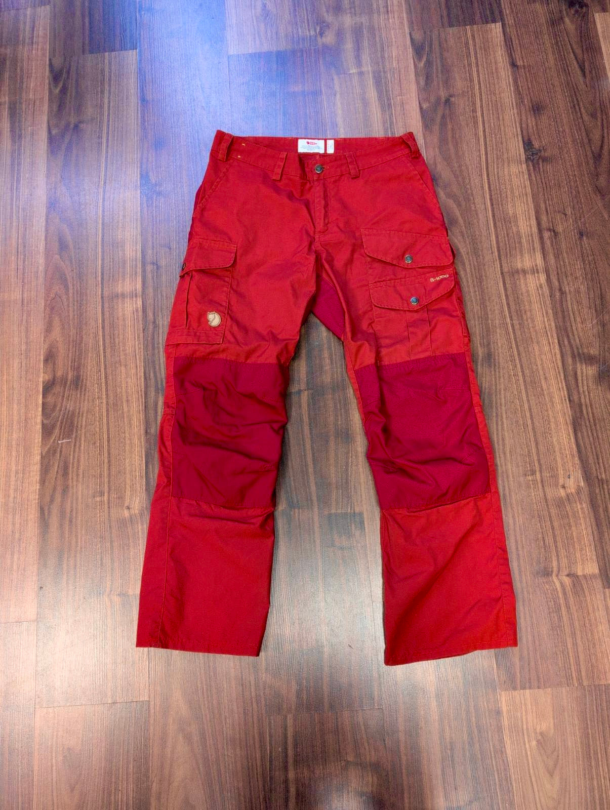 Trekking Hose Fjällräven Barents Pro G-1000 (L /40 Damen) rot - wanderlich.com