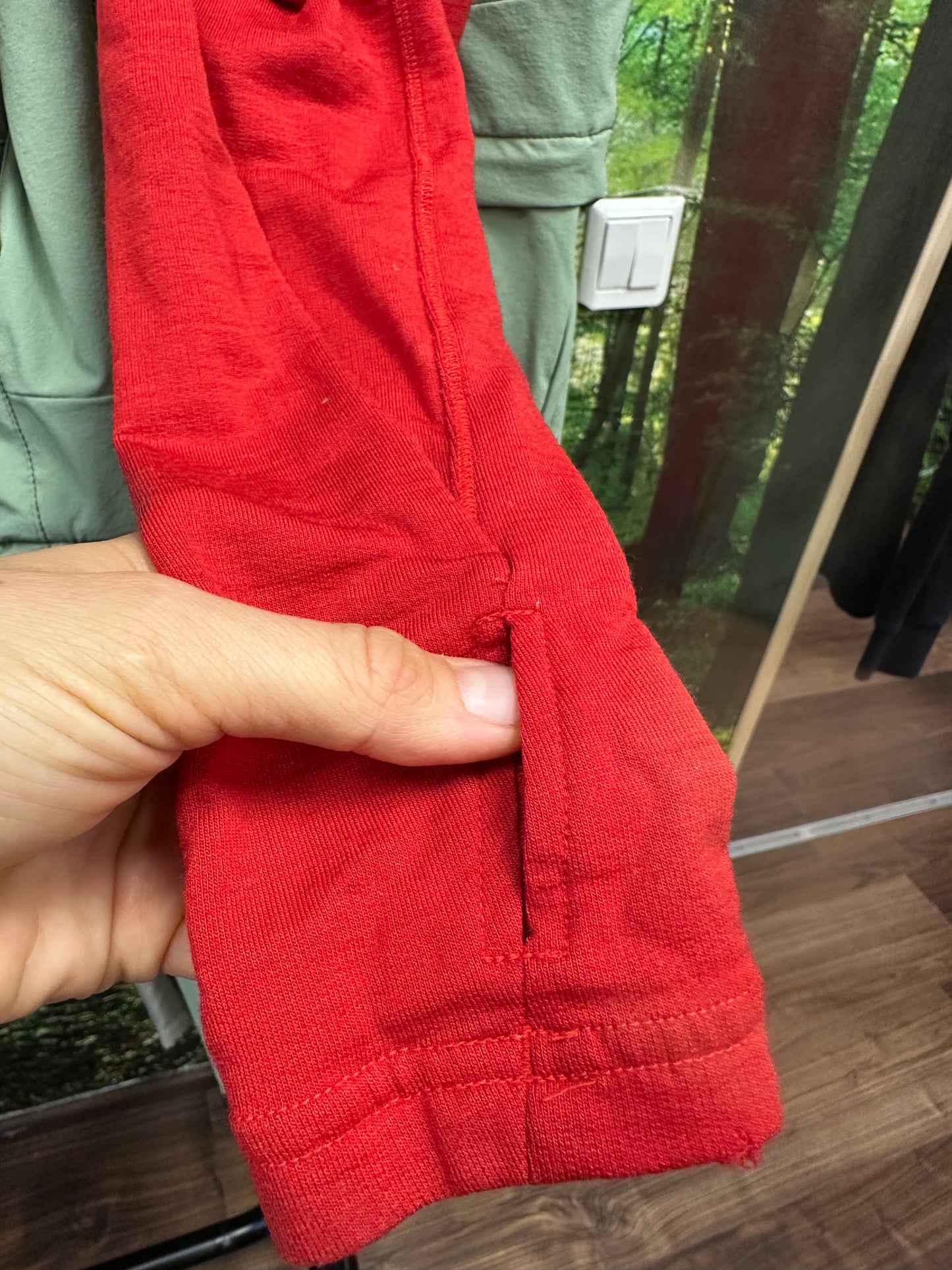 Merino Zip Longsleeve von Icebreaker 200 (XS Damen) rot