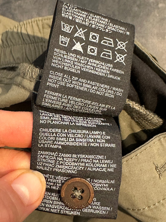 UV Shield Hose (M : 38 Damen) Jack Wolfskin khaki 2in1