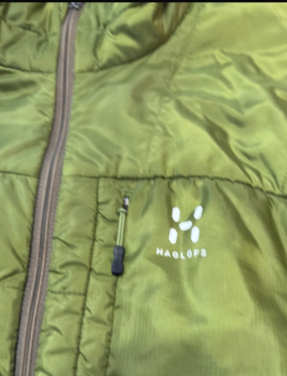 Isolations Jacke von Haglöfs (M Herren) Steppjacke grün