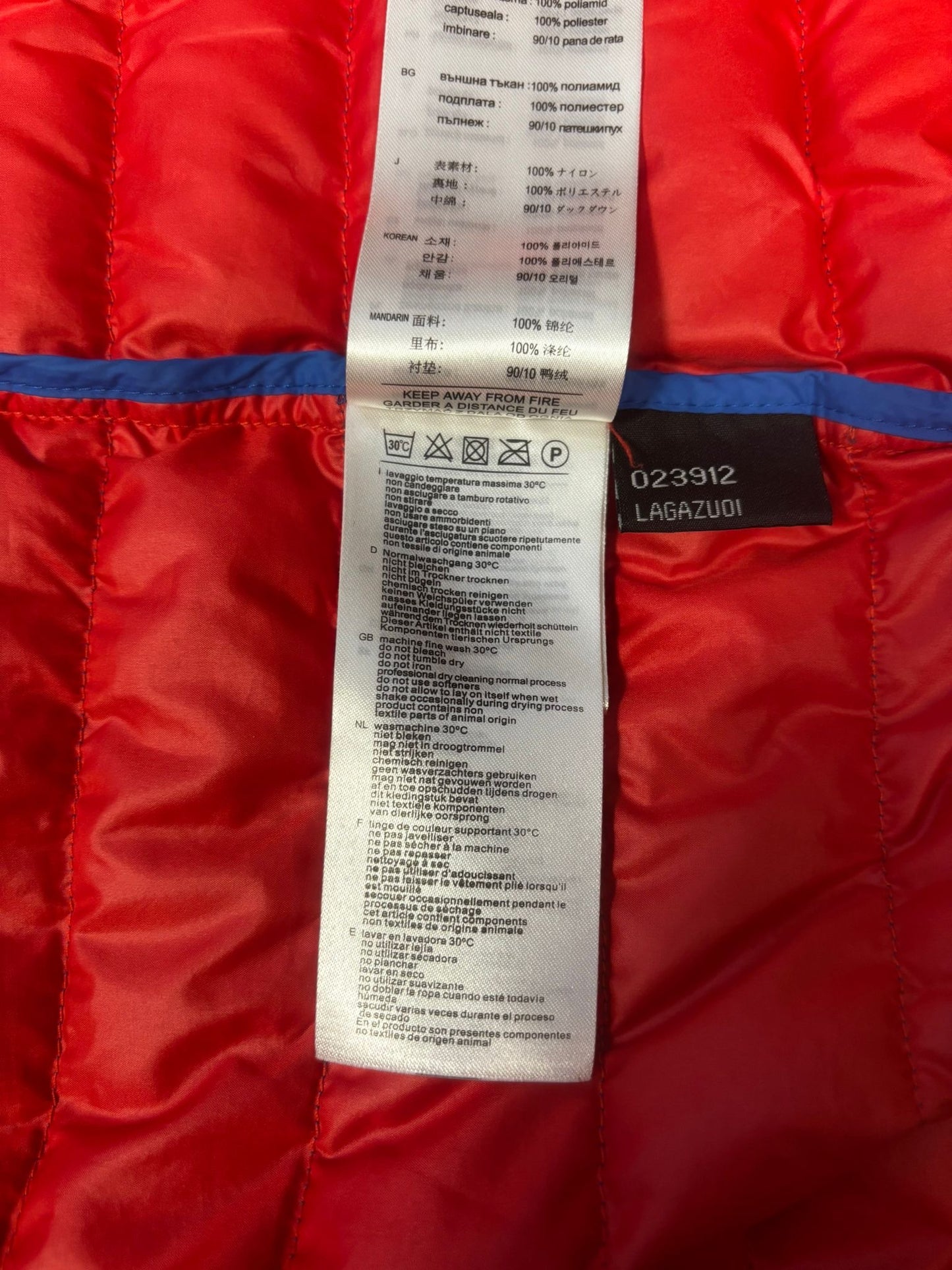 Daunen Weste von Salewa (L Herren) Isolationsweste blau - wanderlich.com