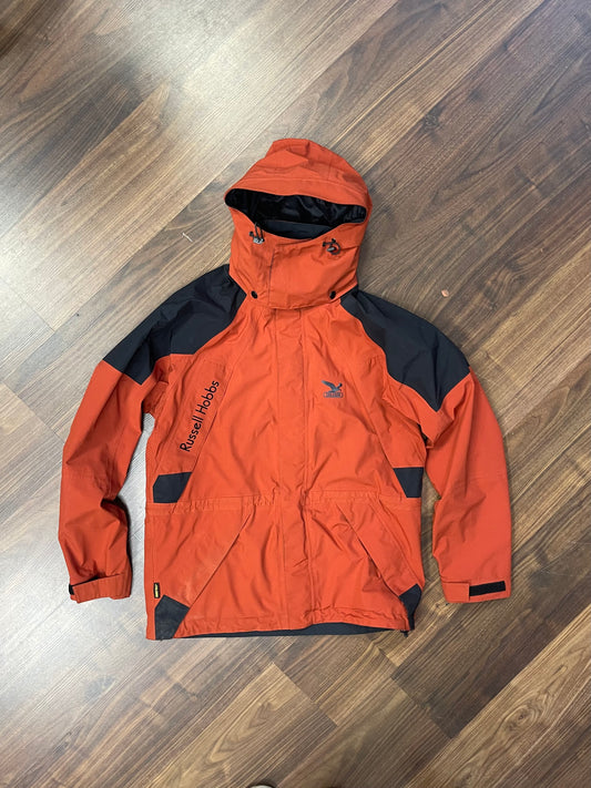 Goretex Regen Jacke von Salewa (M Herren) wasserdicht Terrakotta - wanderlich.com