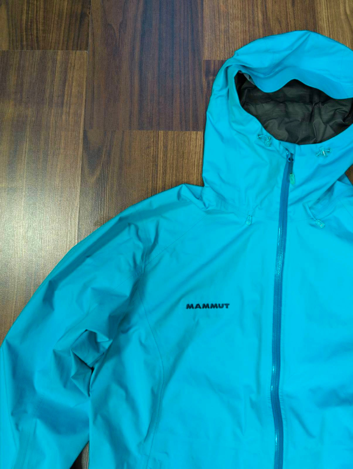 Leichte Hardshell Jacke von Mammut (L Damen) GoreTex blau