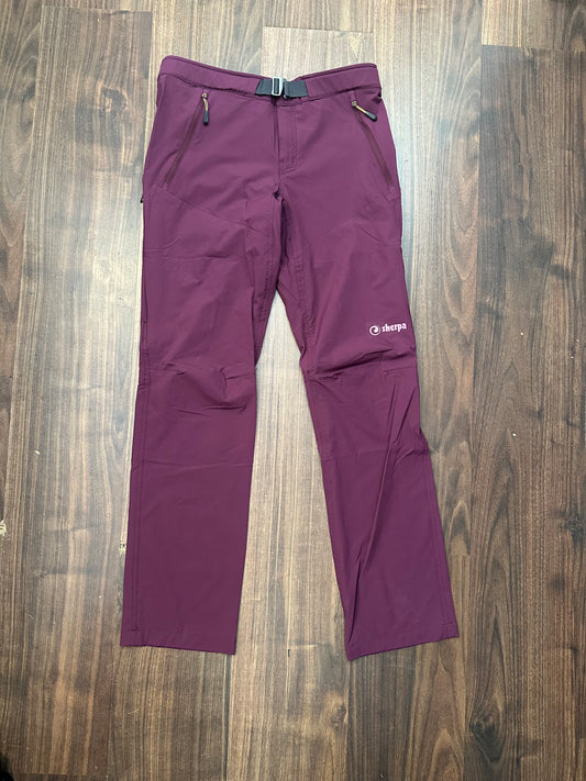 Trekking Hose von Sherpa (S Damen) Stretch lila